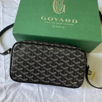 Goyard mini Camera bag Black size:23*8*14cm